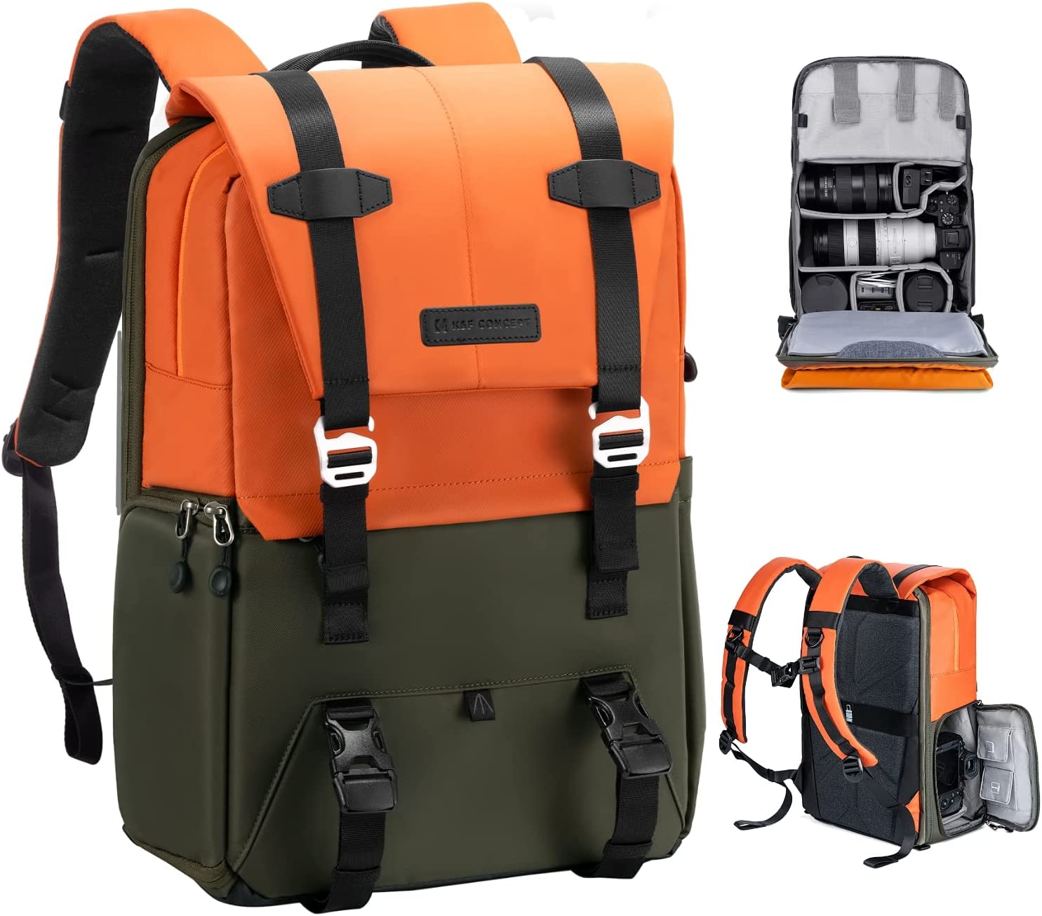 K F Concept Beta Backpack 20L Photography Backpack Lightweight Camera Bags KF13.087AV1 Holocene Innovations